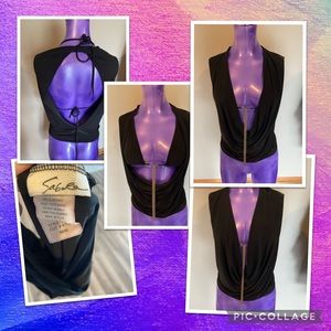 Black 2 piece Top